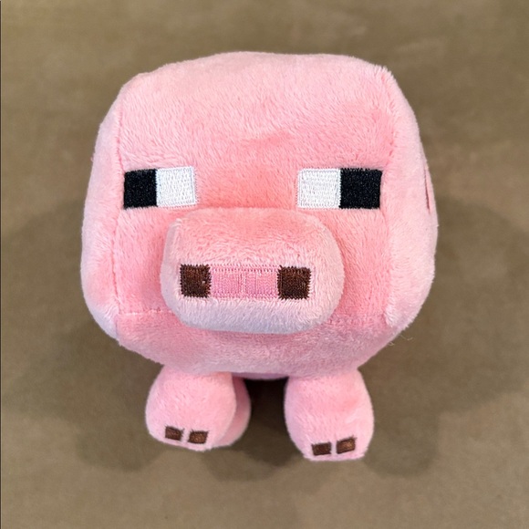 Mojang Other - Minecraft Pink Pig Plush 🐷
